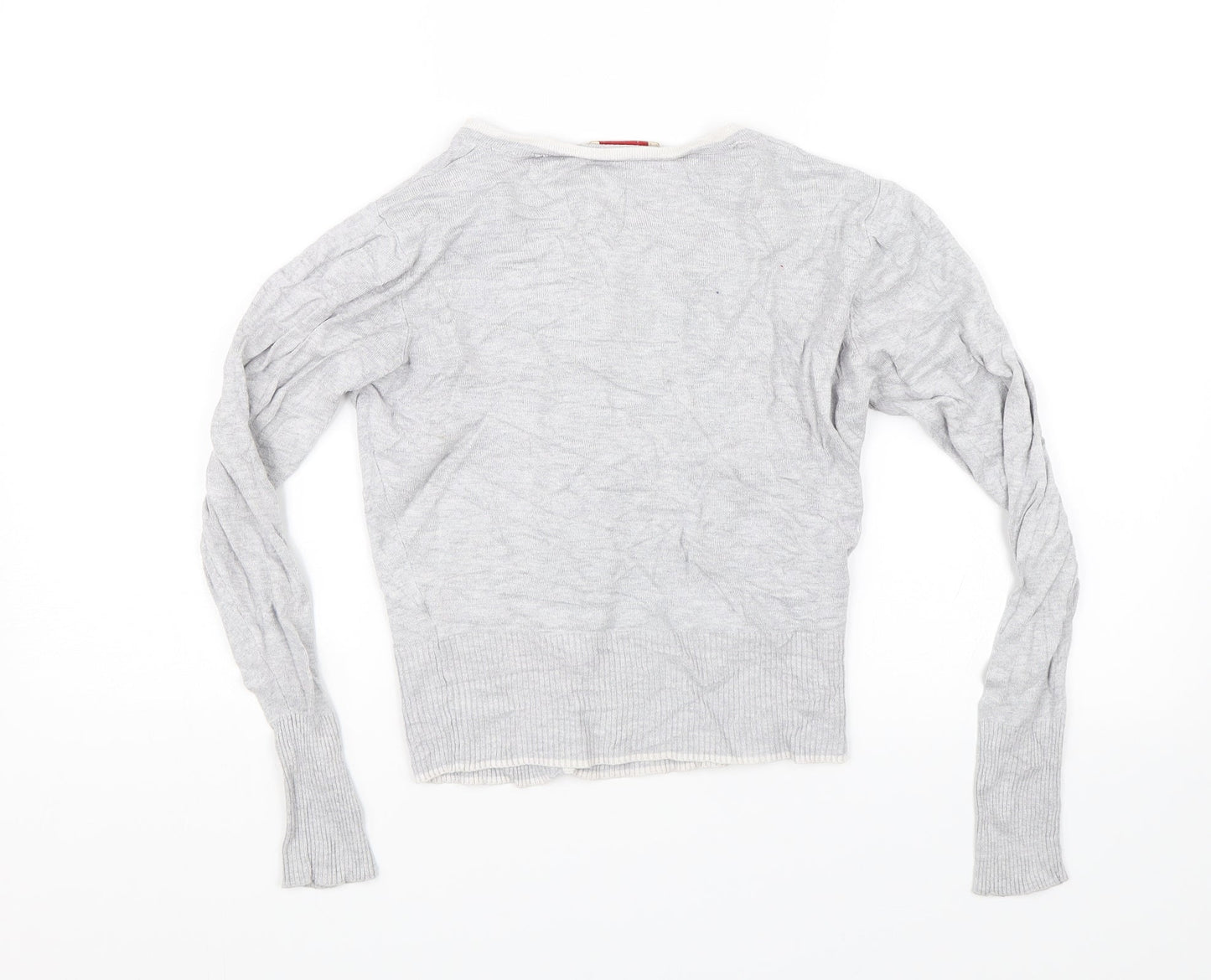 Louche Womens Grey   Cardigan Jumper Size 12