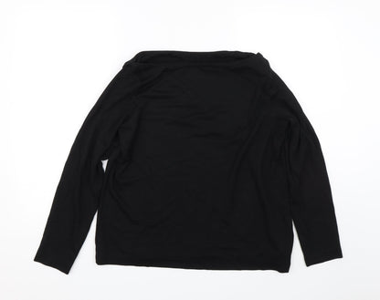 Marks & Spencer Womens Black   Pullover Jumper Size M