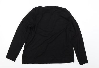 Marks & Spencer Womens Black   Pullover Jumper Size M