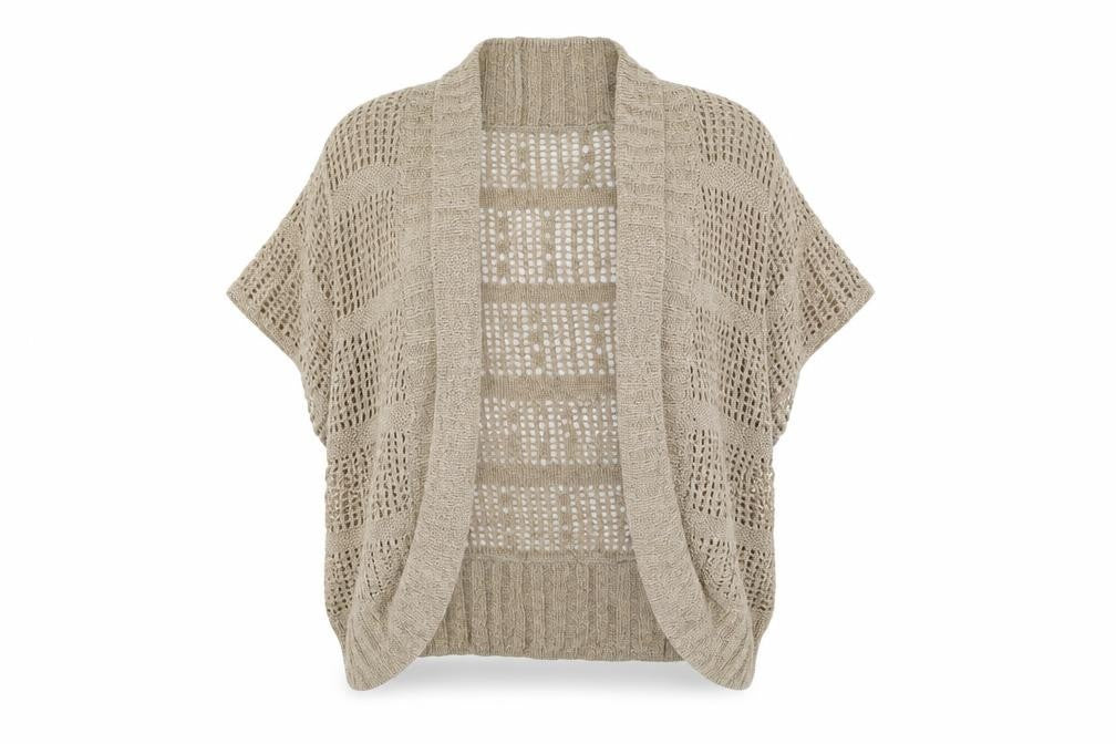 M and co Womens Brown   Cape Jumper Size M