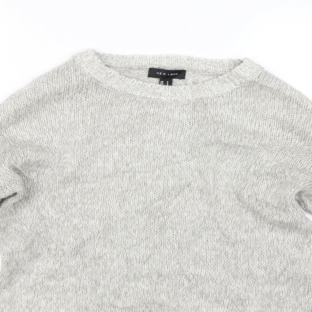 New look  Womens Beige  Knit Pullover Jumper Size S