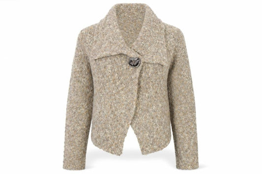 Kaliko Womens Brown  Knit Cardigan Jumper Size 12