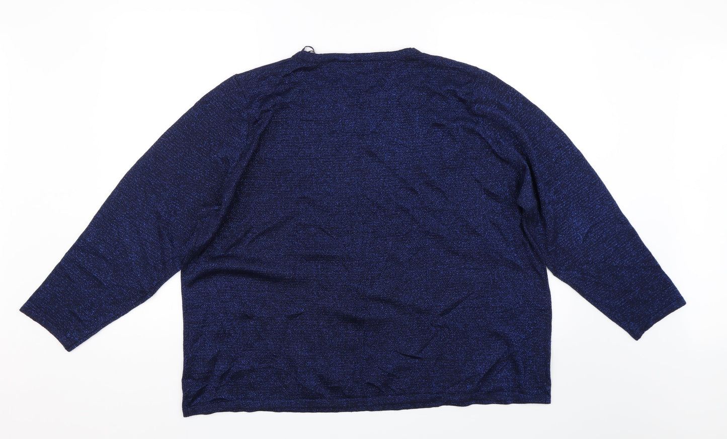 Bonmarché Womens Blue   Pullover Jumper Size XL