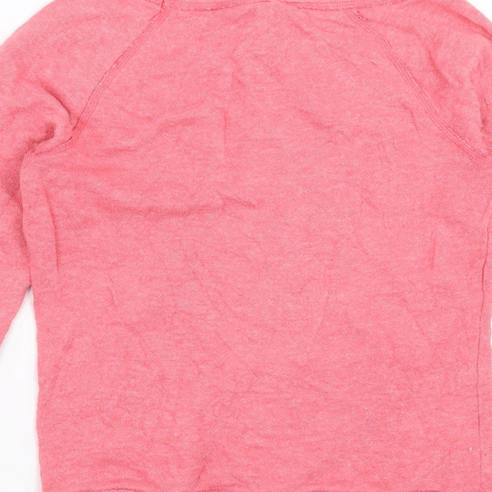 Mossimo Womens Pink   Pullover Jumper Size XS