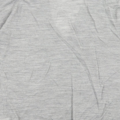 Topshop Womens Grey  Knit Pullover Jumper Size 12
