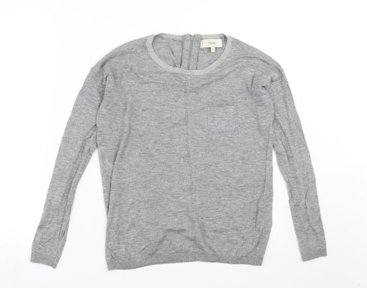 NEXT Womens Grey  Knit Pullover Jumper Size 6