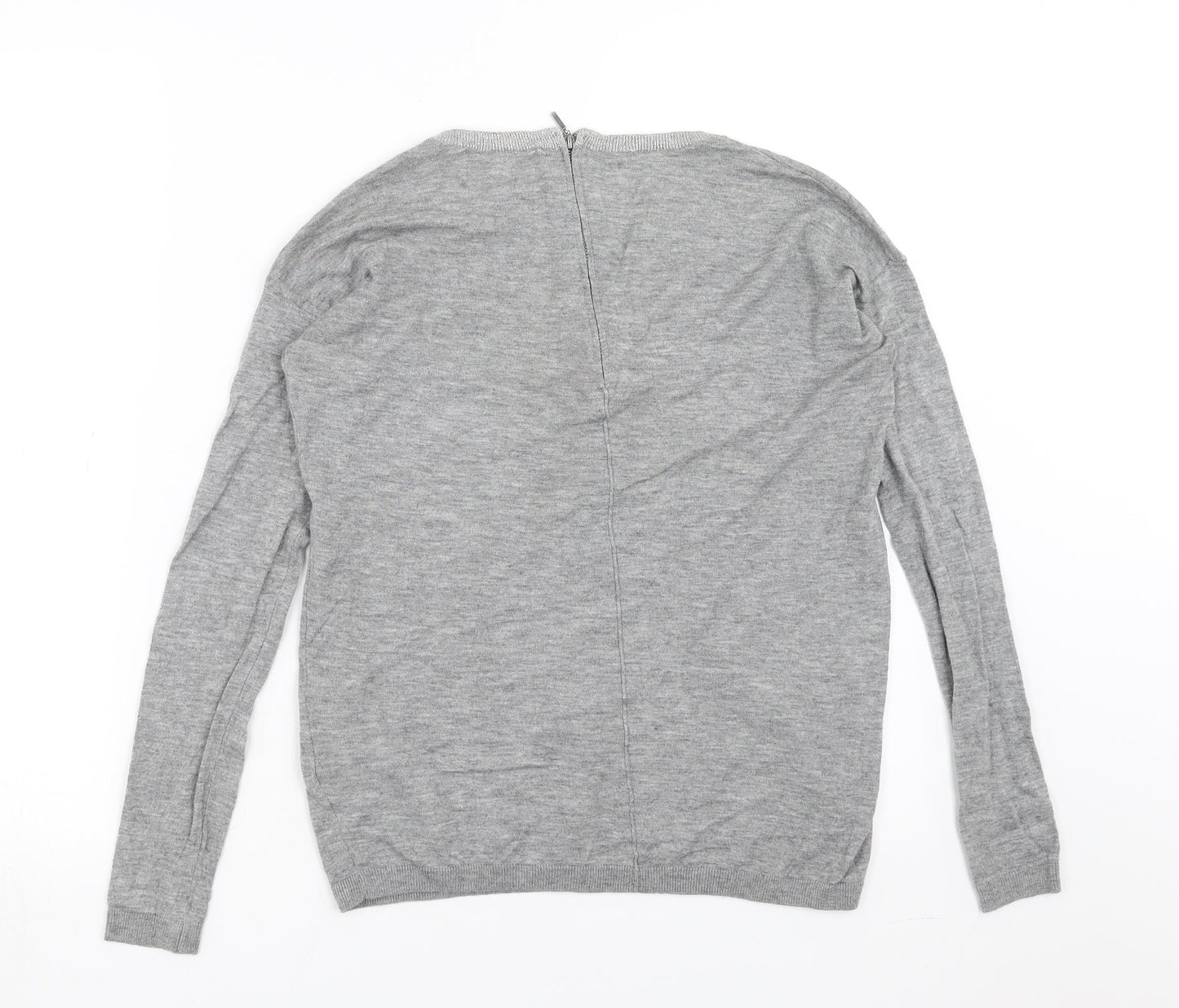 NEXT Womens Grey  Knit Pullover Jumper Size 6