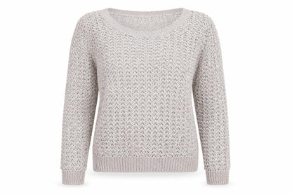 Next Womens Grey   Pullover Jumper Size L  - sequins