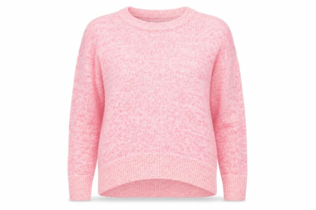 New Look Womens Pink  Knit Pullover Jumper Size S