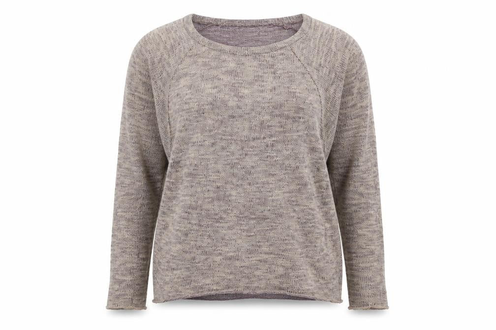 Topshop Womens Beige  Knit Pullover Jumper Size 10