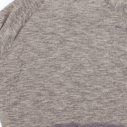 Topshop Womens Beige  Knit Pullover Jumper Size 10