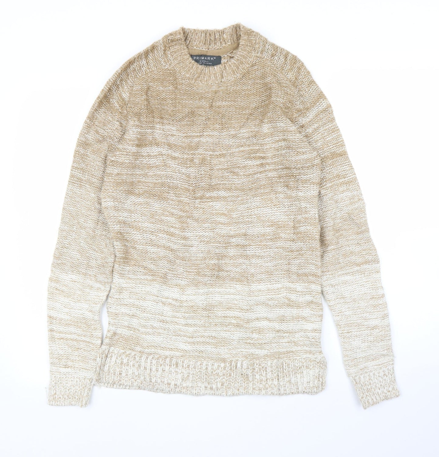 Primark Womens Beige   Pullover Jumper Size XS