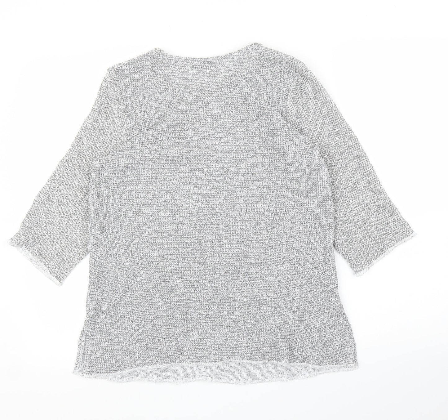 New York Womens Grey   Basic Blouse Size M
