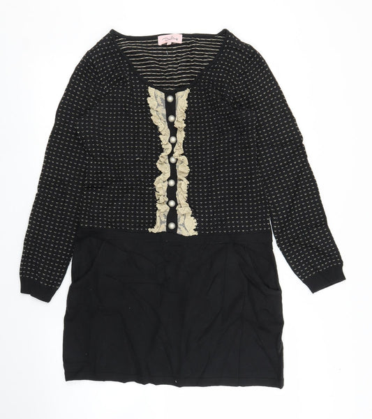 Darling Womens Black   Jumper Dress  Size M