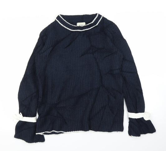 Papaya Womens Blue   Pullover Jumper Size S