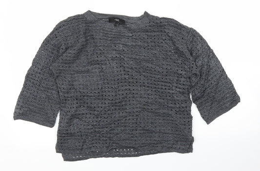 NEXT Womens Grey   Basic Blouse Size 8