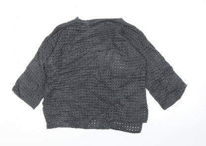 Next Womens Grey   Basic Blouse Size 8