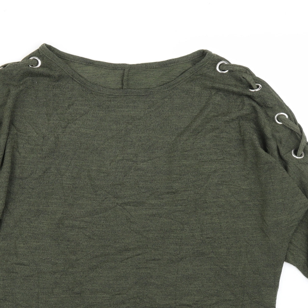 New Look Womens Green   Basic Blouse Size S