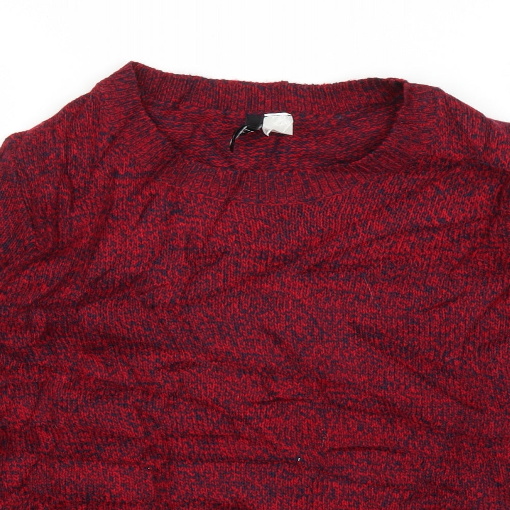 H&M Womens Purple   Pullover Jumper Size M