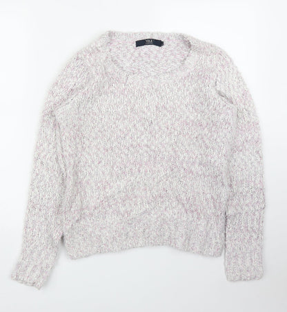 Isle Womens Pink   Pullover Jumper Size S