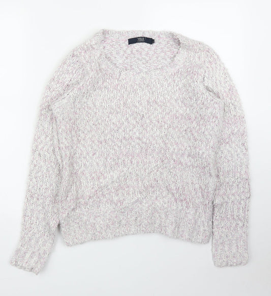 Isle Womens Pink   Pullover Jumper Size S