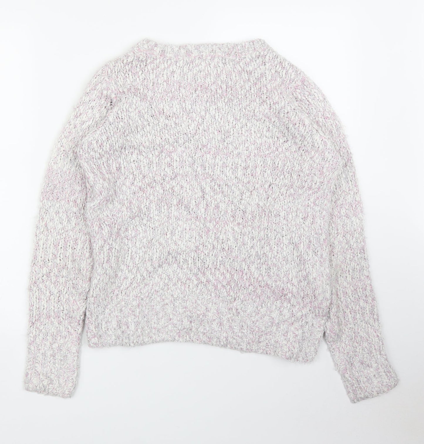 Isle Womens Pink   Pullover Jumper Size S