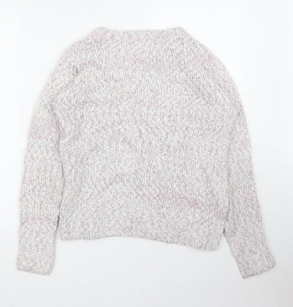 Isle Womens Pink   Pullover Jumper Size S