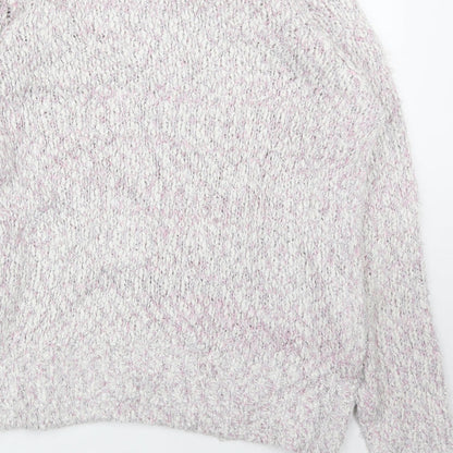 Isle Womens Pink   Pullover Jumper Size S