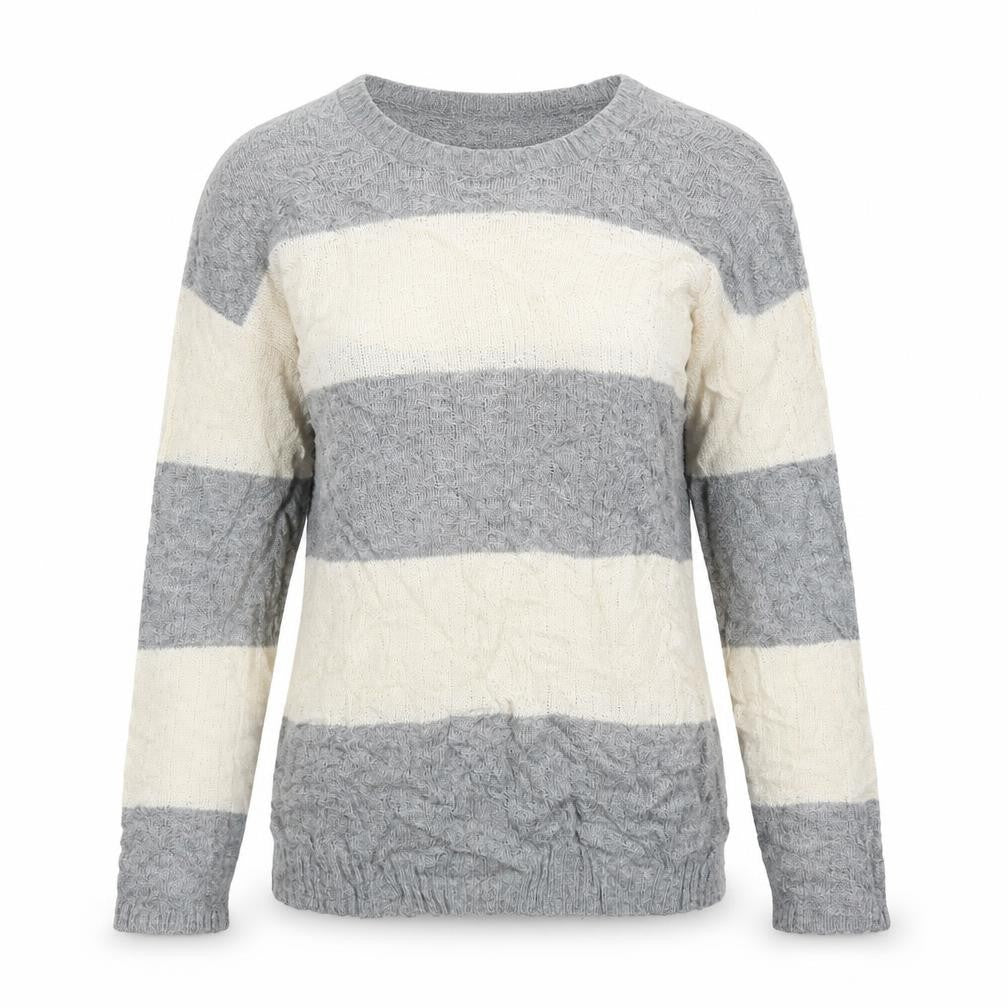 Gap Womens Grey Striped  Cape Jumper Size M