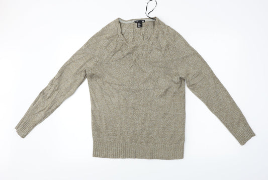 H&M  Womens Brown   Pullover Jumper Size M