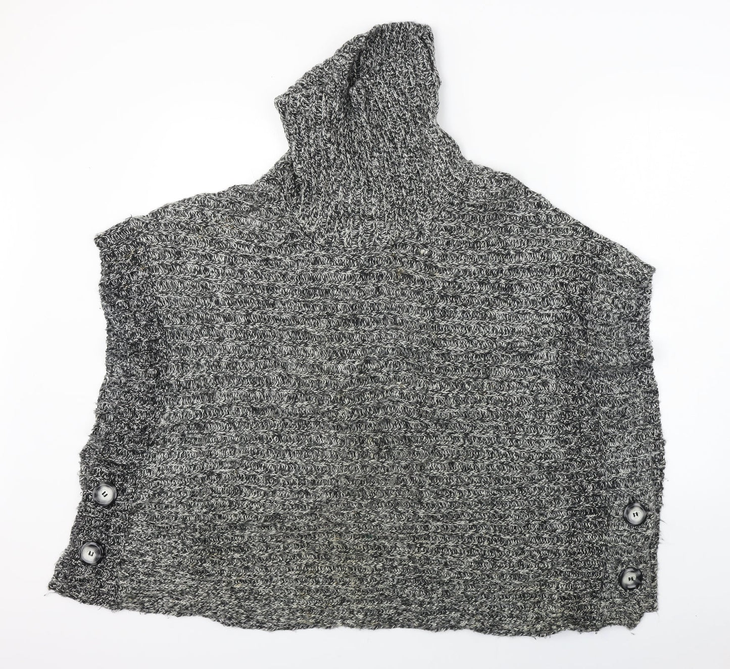M&Co Womens Grey   Pullover Jumper Size L