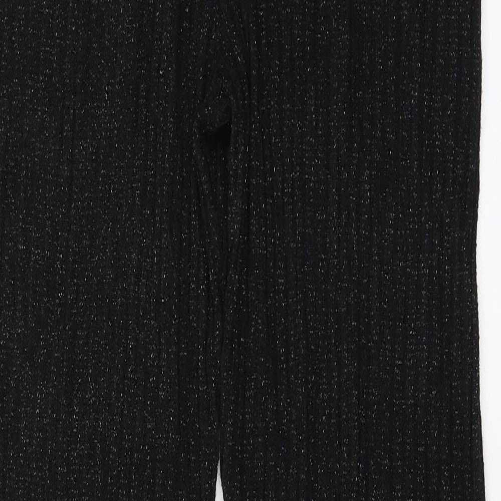 Zara  Womens Black   Trousers  Size S L21 in