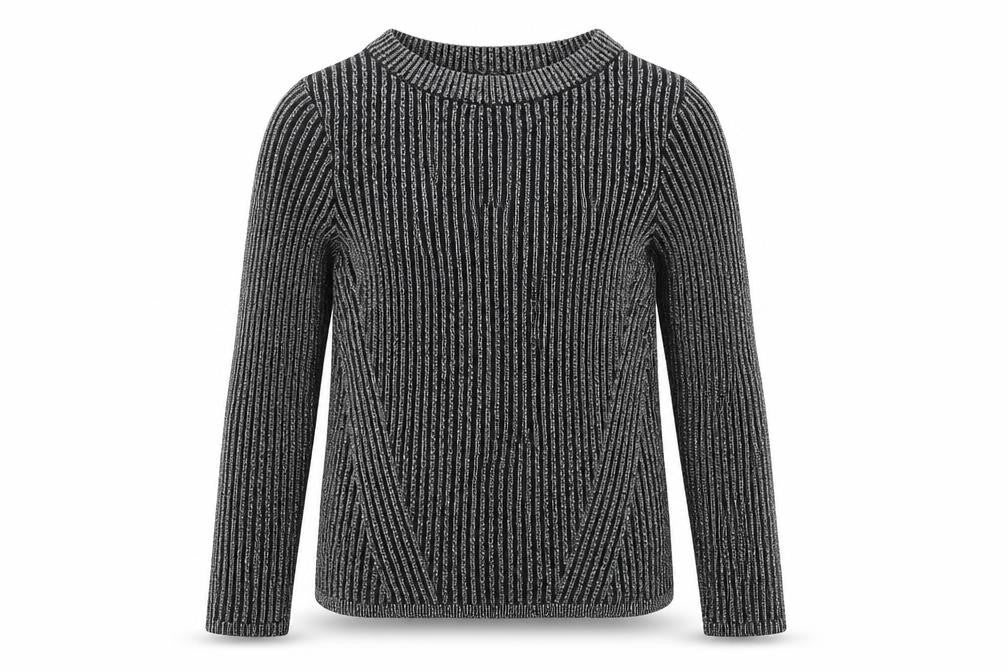 H&M  Girls Black   Pullover Jumper Size 12-13 Years