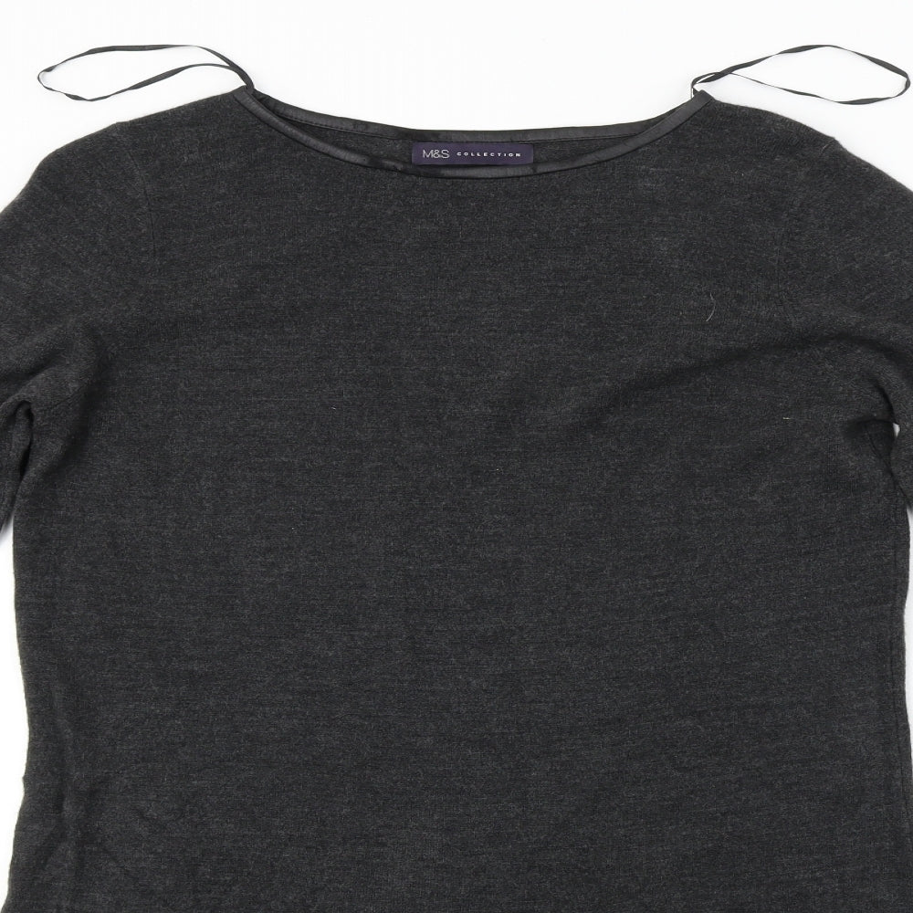 Marks and Spencer  Womens Black   A-Line  Size 14
