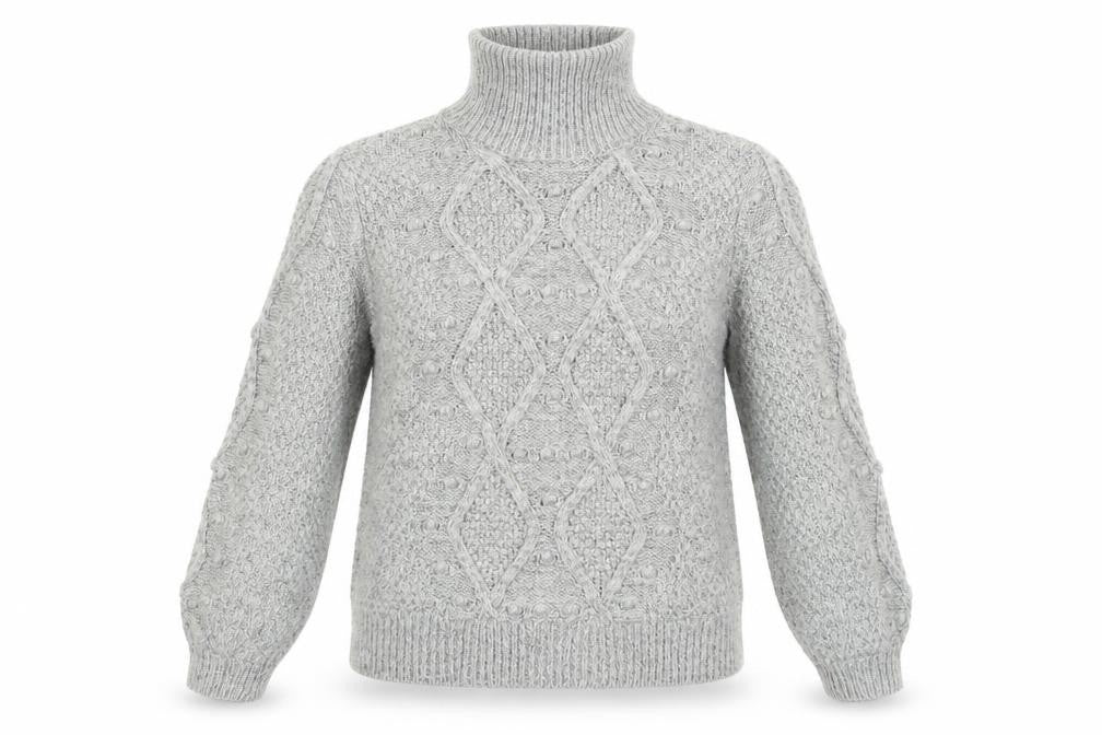Papaya  Womens Grey   Pullover Jumper Size L