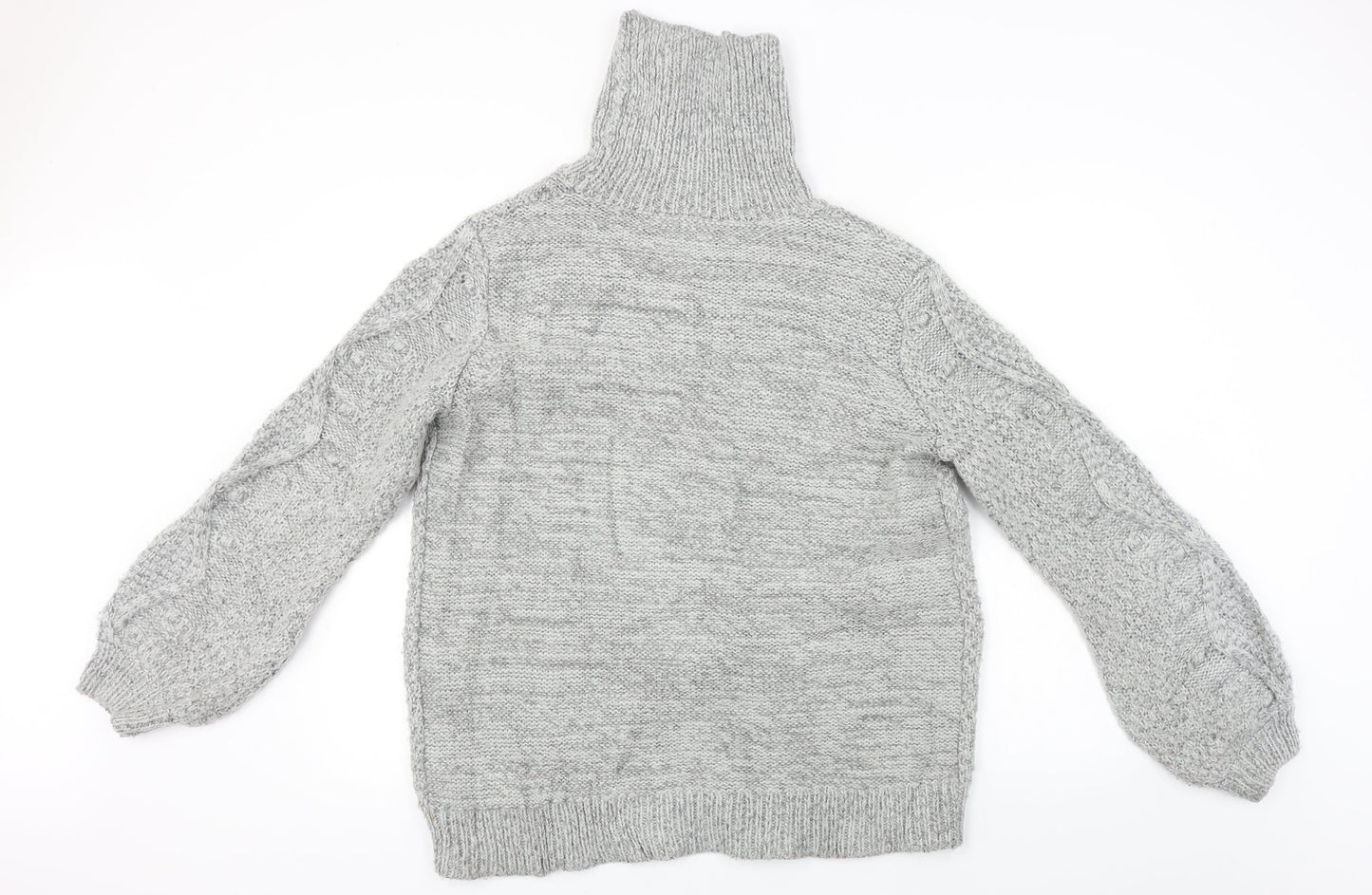Papaya  Womens Grey   Pullover Jumper Size L