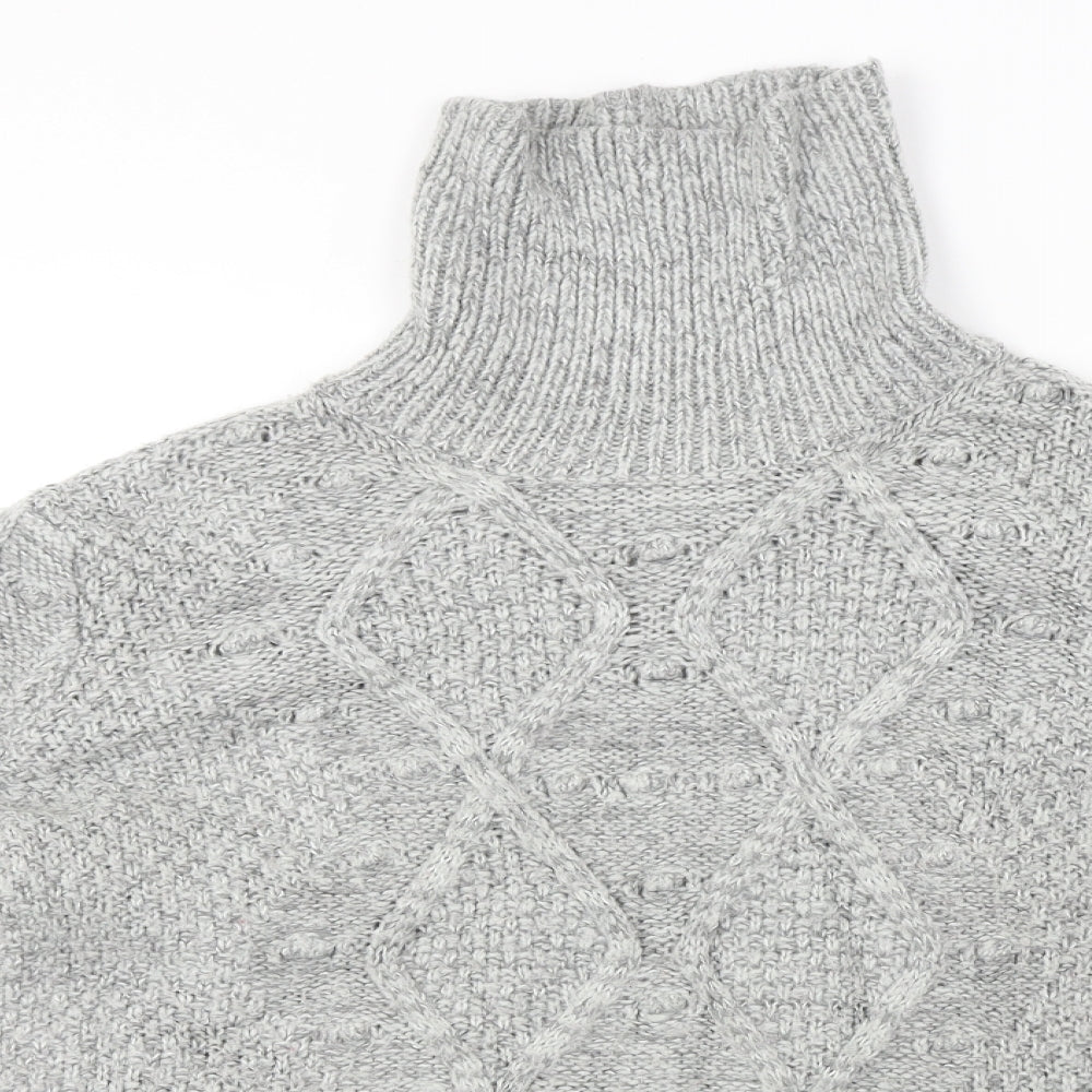 Papaya  Womens Grey   Pullover Jumper Size L