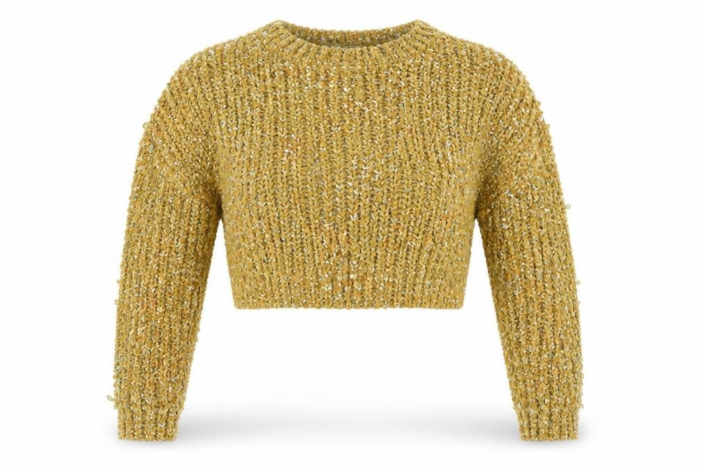 katsui  Womens Yellow   Pullover Jumper Size S