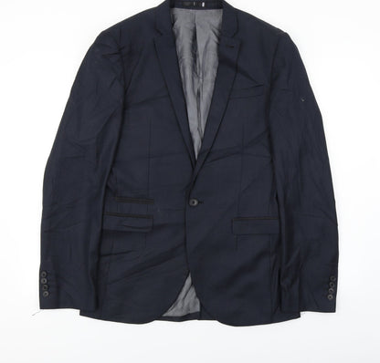 Next  Mens Blue   Jacket Blazer Size 38