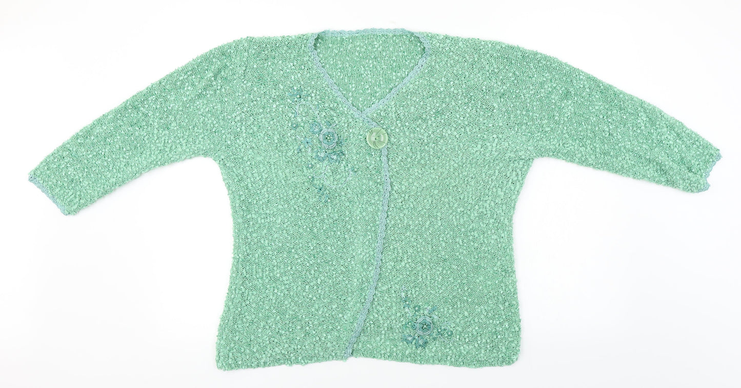 Preworn  Womens Green   Pullover Jumper Size L