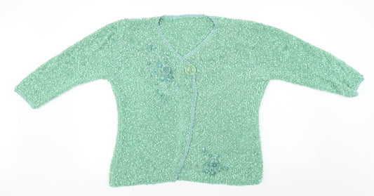 Preworn  Womens Green   Pullover Jumper Size L