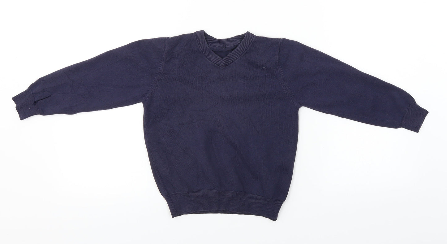George  Girls Blue   Pullover Jumper Size 5-6 Years