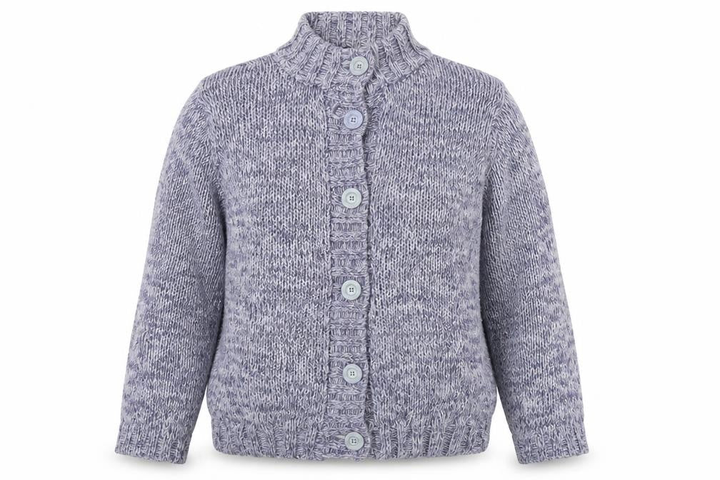 Bonmarché Womens Blue Cardigan Jumper Size XL