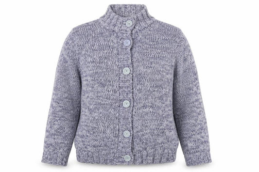 Bonmarché Womens Blue Cardigan Jumper Size XL