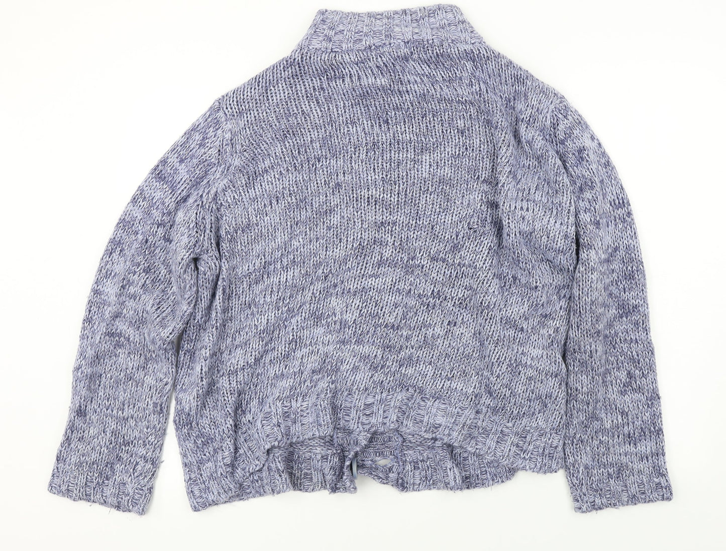 BM  Womens Blue   Cardigan Jumper Size XL