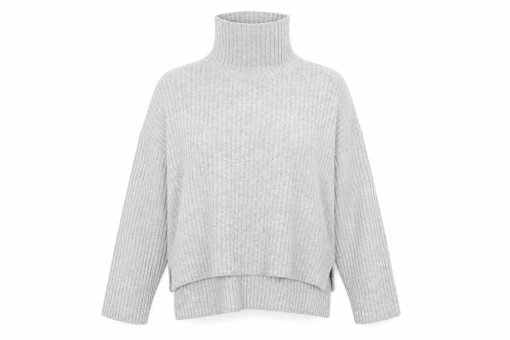 H&M  Womens Grey   Pullover Jumper Size M