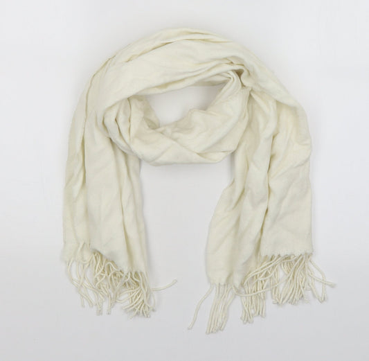 Preworn Womens Ivory    Scarf