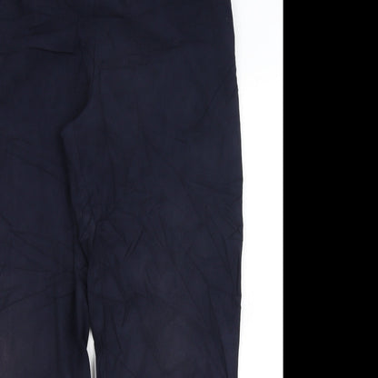 BHS Womens Blue   Trousers  Size 14 L26 in