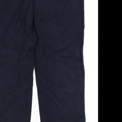 BHS Womens Blue   Trousers  Size 14 L26 in