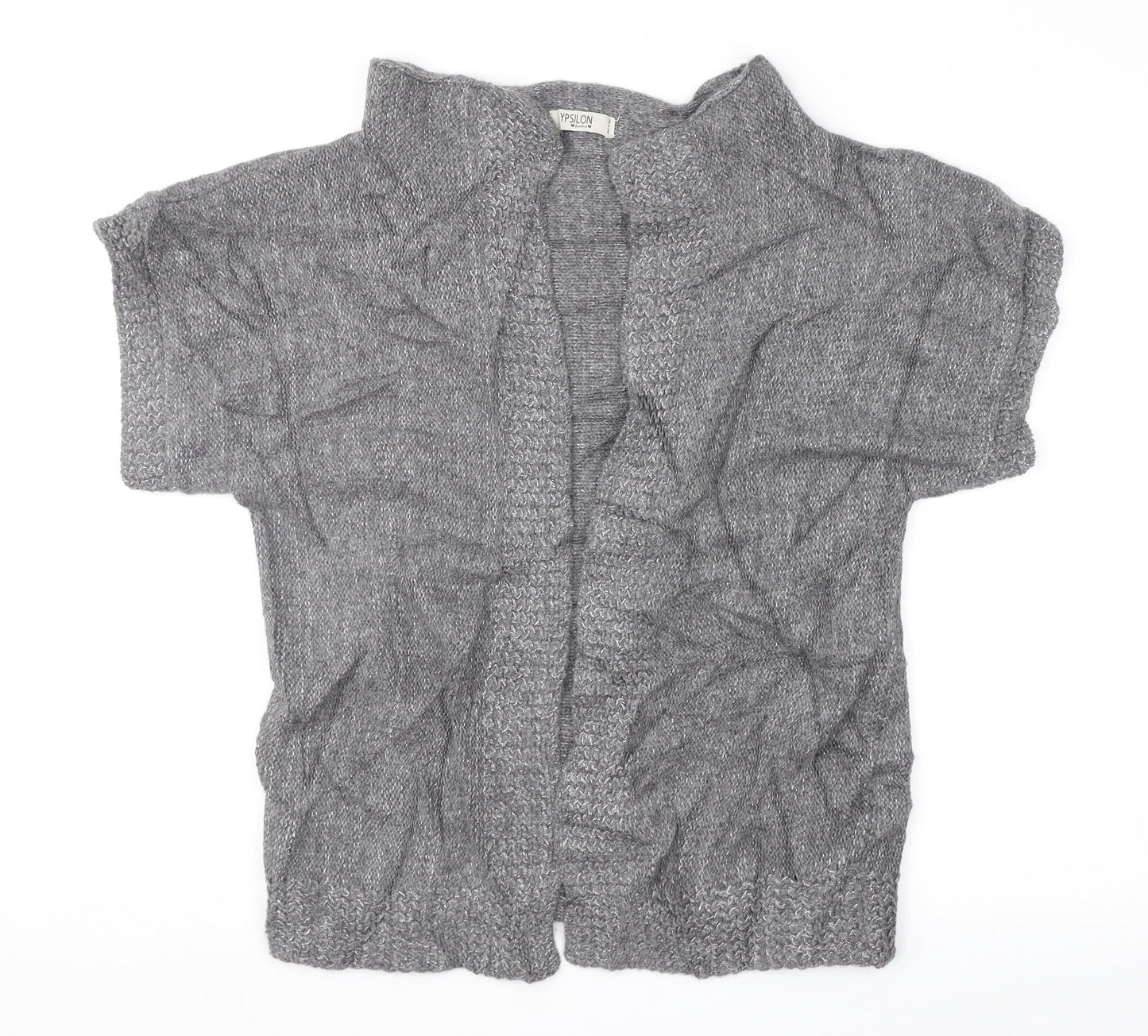 YPSILON Womens Grey   Cardigan Jumper Size 12